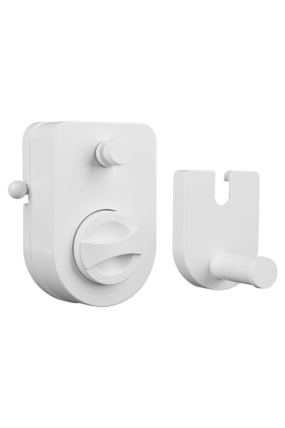 Generic Brand Uscător de rufe retractabil, Uscător de rufe retractabil din oț...
