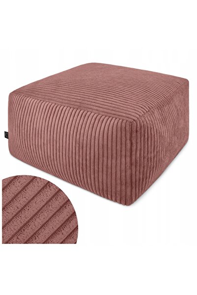 Domarex Taburet modern din țesătură PU, cu șezut pătrat de 45 cm, pentru livi...