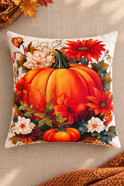 SEVMİŞ HOME Digital Printed Decorative Throw Pillow Cover 43X43 cm – Modern P...