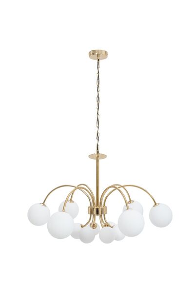 Toolight Φωτιστικό Οροφής Glamour APP962-12CP Gold