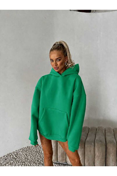 BENROMA 3 Yarn Combed Cotton Hooded Sweatshirt Lk6