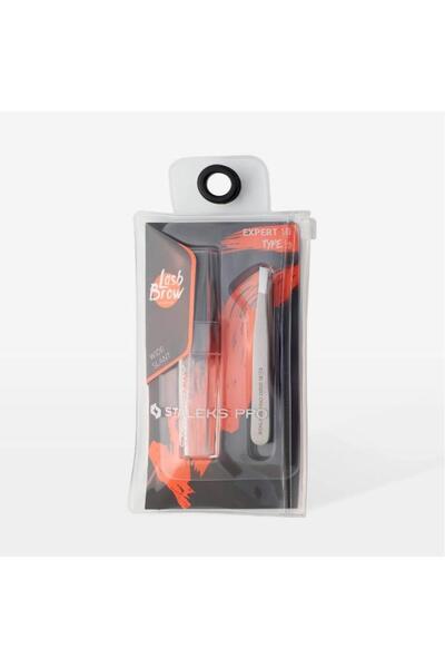 STALEKS Expert 10 Type 3 Eyebrow Tweezers (Wide Trapezoidal Edges) Te-10/3