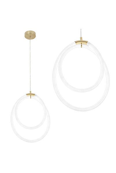 Toolight Λάμπα LED G021-cp Χρυσό