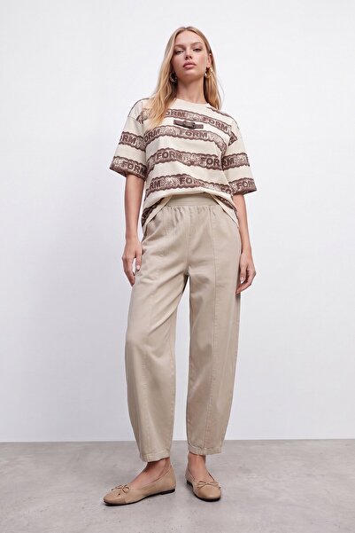 VAGGON Narrow Leg Loose Pants