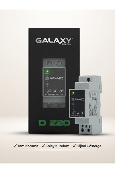 Galaxy D220 Voltaj ve Akım Koruyucu