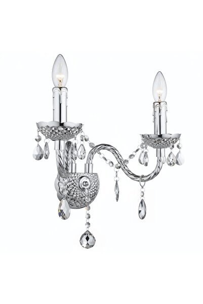 Toolight Φωτιστικό Τοίχου Ebt019-2w Chrome