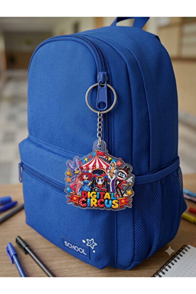 OWLBAG COMPANY OWL BAG Ακρυλικό στολίδι τσάντας με μπρελόκ με σχέδια ψηφιακών...