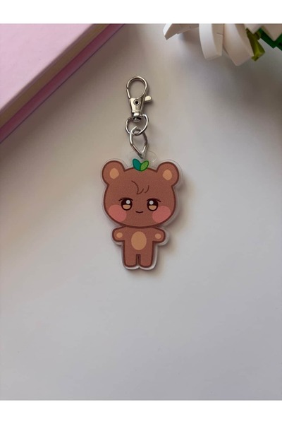 Hara Company ATEEZ Aniteez Jongho JJONGbear Anahtarlık / Çanta Süsü