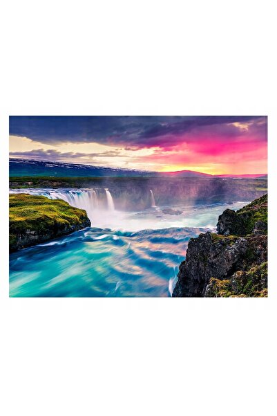 Wallarena Tapet foto 3D WODOSPAD MODERN OPTICAL 368x254