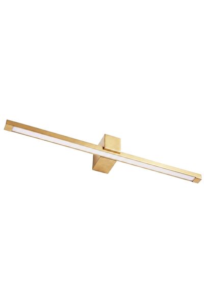 Toolight Επιτοίχο Φωτιστικό Μπάνιου Led Swe048-1w 80cm Gold Brush