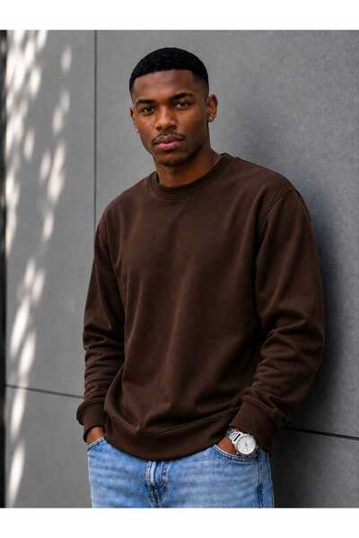 BENROMA 3 Yarn Combed Cotton Sweatshirt Lk1