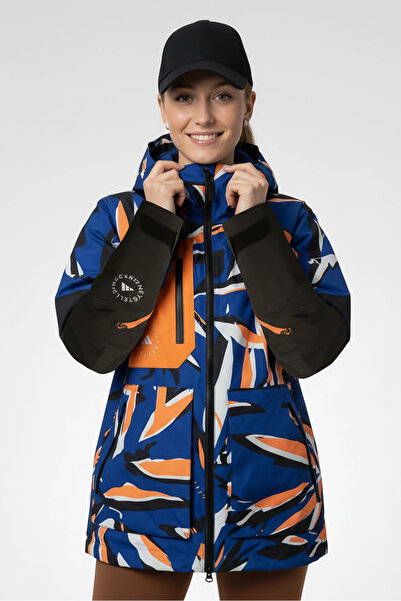 Adidas Vib by Stella McCartney Women Sportswear Fit Long Sleeves Outdoor Hood...