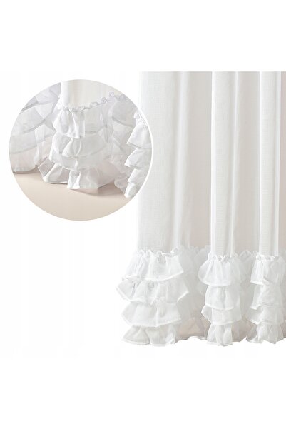 ROOM99 Draperie gata confecționată pentru living 500x250 cu prindere tip șnur...