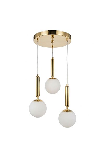 Toolight Κρεμαστο Φωτιστικο Οροφης G179-3cp Gold