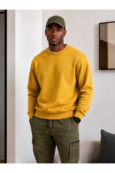 BENROMA 3 Yarn Combed Cotton Sweatshirt Lk2
