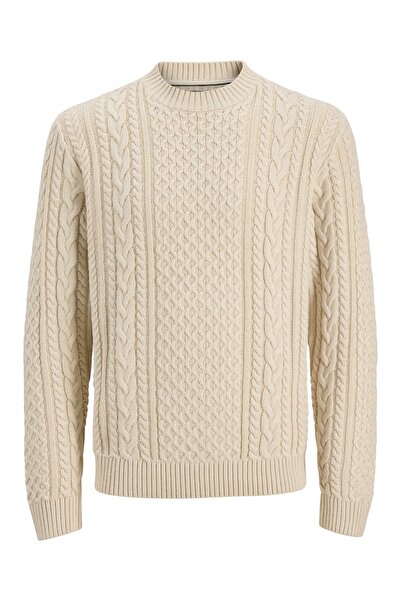 Jack & Jones Jprblucallum Cable Knit Crew Neck
