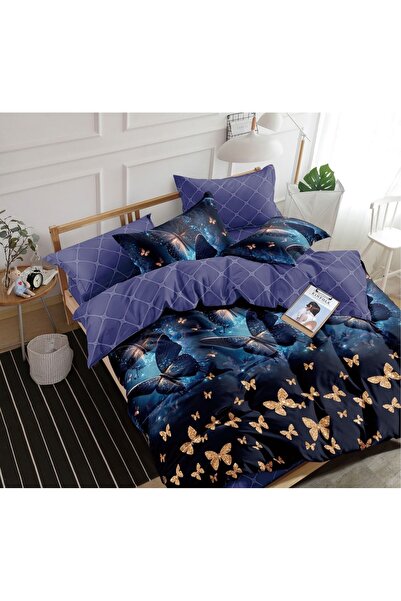 Talis Lenjerie de pat cu elastic 180x200 Fairy Glow (Bumbac satinat)