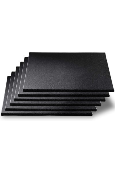 Go 0.8 Inch Thick, High Density Rubber Gym Floor Mats, Shock Absorbing, Anti ...