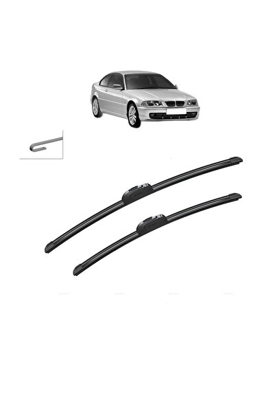 Bosch Комплект от 2 чистачки за BMW Серия 3 (E46) 1997-2005, за предно стъкло...