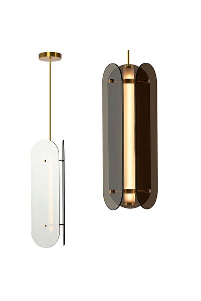 Toolight Κρεμαστό Φωτιστικό Balck App1676-cp Long