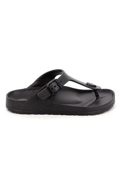 Ateneo Γυναικεία Σαγιονάρα Χρώματος Μαύρο 02 SEA SANDALS.B