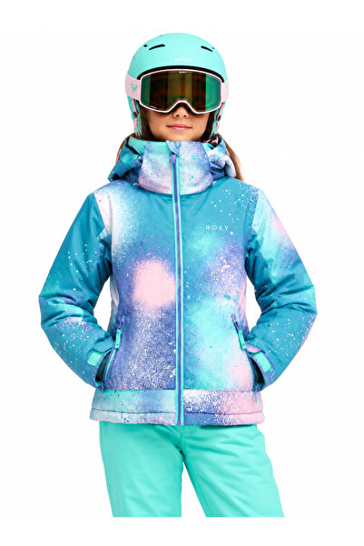 Roxy İce Escape Girl 8-16 Years Old Kids Ski/Snowboard Jacket-Ergtj03214