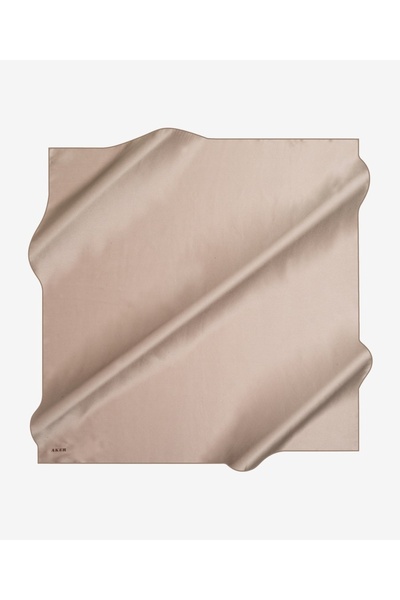 Aker Solid Color Stonewashed Sura Silk Scarf - Asm7758
