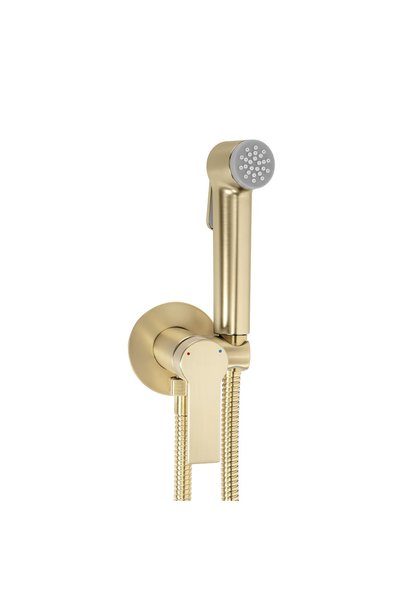 Rea Βρύση Μπιντέ Με Argus Brush Gold
