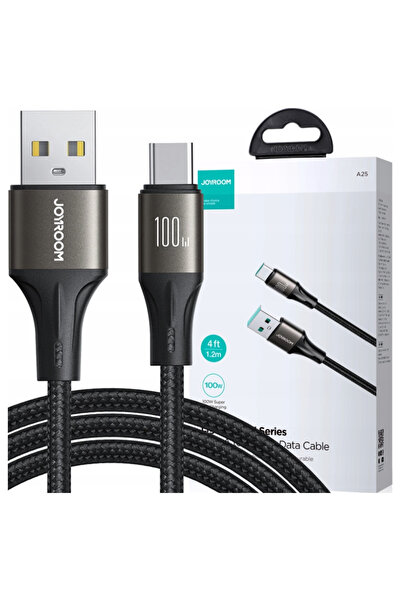 Joyroom Cablu USB-C S-A25 100W pentru încărcarea smartphone-urilor iPhone 13 ...