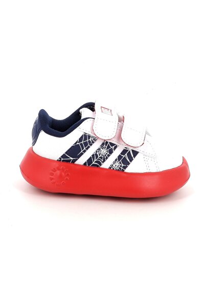 adidas Παιδικό Αθλητικό Παπούτσι για Αγόρι Grand Court Spiderman Χρώματος Λευ...