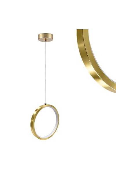 Toolight Κρεμαστό Φωτιστικό Led G112-cp Gold