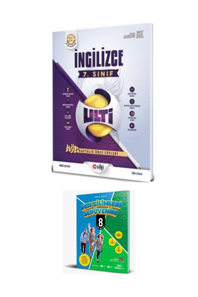 Bes Yayınları Ulti 2027 - 7. Sınıf İngilizce Haftalık Ödev Föyleri + Fen Bili...