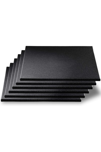 Go 0.8 Inch Thick, High Density Rubber Gym Floor Mats, Shock Absorbing, Anti ...