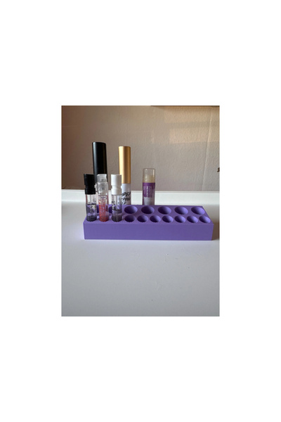 DU&ER Perfume Sample Bottle Organizer – Mini Perfume Bottle and Cosmetic Orga...