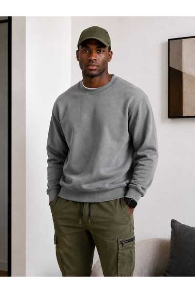 BENROMA 3 Yarn Combed Cotton Sweatshirt Lk2