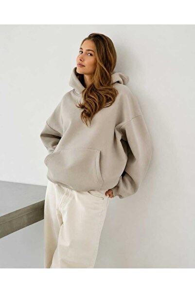 BENROMA 3 Yarn Combed Cotton Hooded Sweatshirt Lk5