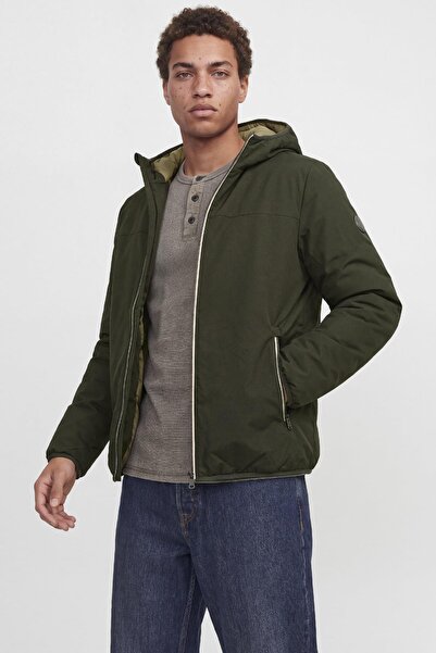 Jack & Jones JJEBROOKLYN Erkek Çift Taraflı Ceket Günlük Rahat
