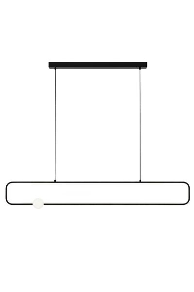 Toolight Λάμπα LED G123-cp Μαύρη