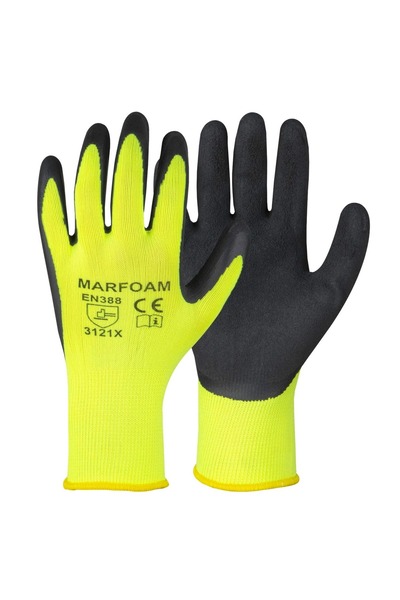 OEM Marfoam gloves, nylon, size 9