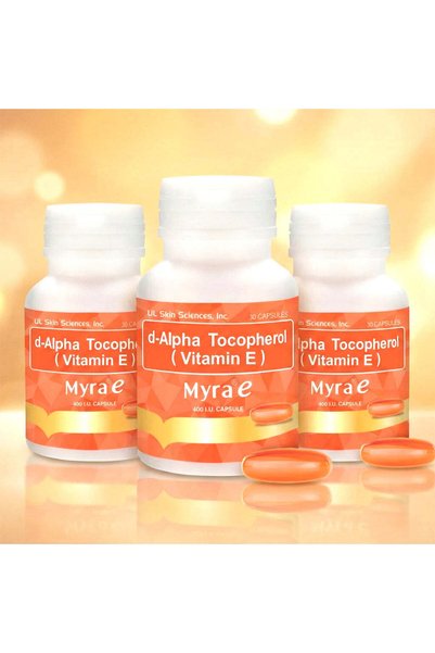 Myra E 400 IU Vitamin E Capsules – 30s (3pcs Combo Pack)