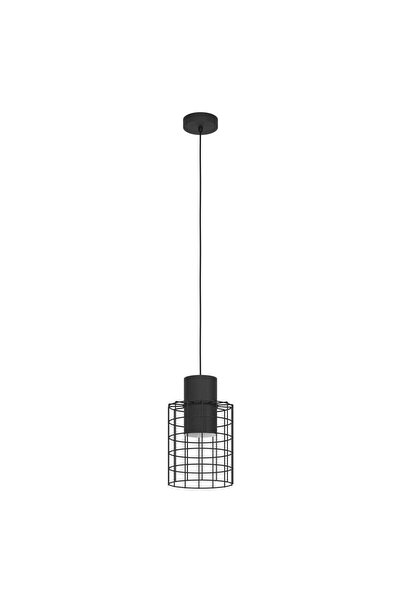 Eglo Pendul MILLIGAN 43625, E27, max. 40 W, diametru 20 cm, negru și alb