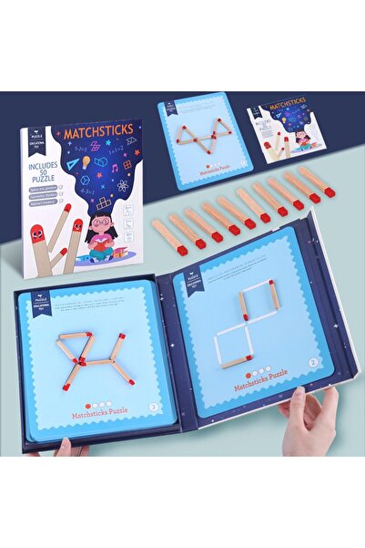 Picodino Creative magnetic game with wooden sticks Matchsticks