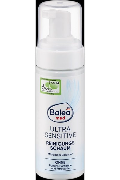 OEM Balea med spuma de curatare faciala ultrasensibila, 150 ml, pentru ten se...