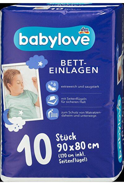 Babylove Aleze de noapte, 10 buc - Covorașe schimbat
