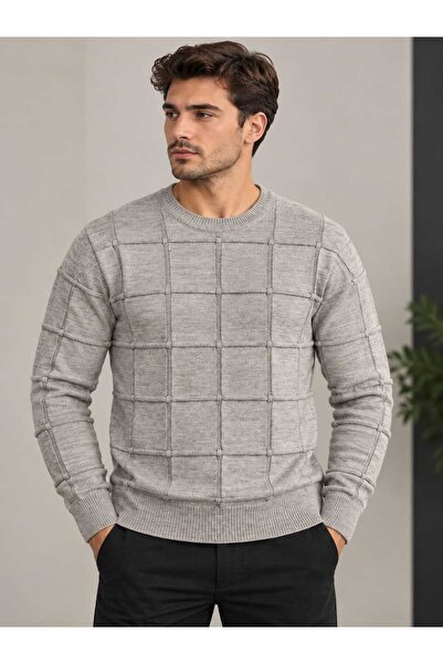 Castello 🧶 Erkek Triko Kazak – Özel Dokulu Şık Tasarım