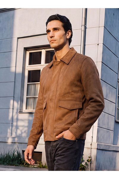 Iconic SUEDE DOUBLE POCKET JACKETS
