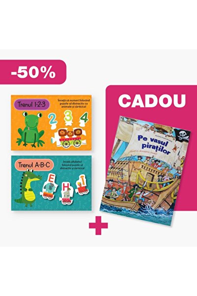 Prior Media Group Pachet Trenul A-B-C+Trenul 1-2-3