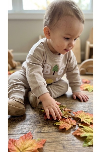 CemBebe Spring/winter big boy outfit for baby boys - soft fabric, relaxed fit with "big boy" lettering