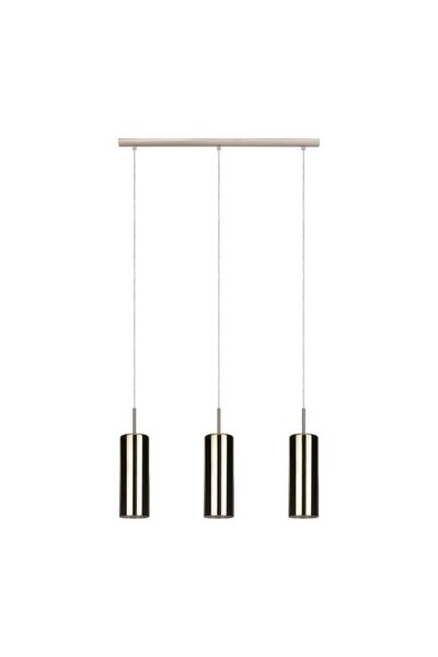 Eglo Lustră SELVINO 98697, 3 x E27, max. 3 x 15 W, sticlă aurie, nichel mat, ...