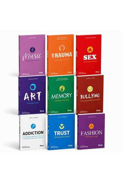 Prior Media Group Pachet de 9 cărți Psihologia vieții moderne – Editura Prior